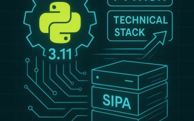 The Bedrock of Performance: Python 3.11+ and the SIPA Technical Stack